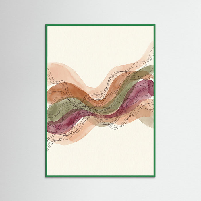Green Wood Organic Flow Brown