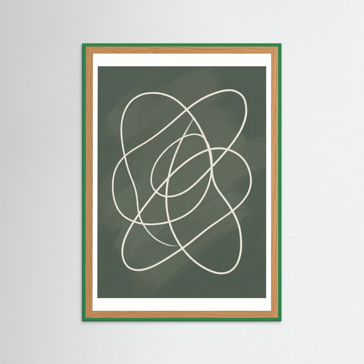 Green Wood Organic Flow Green