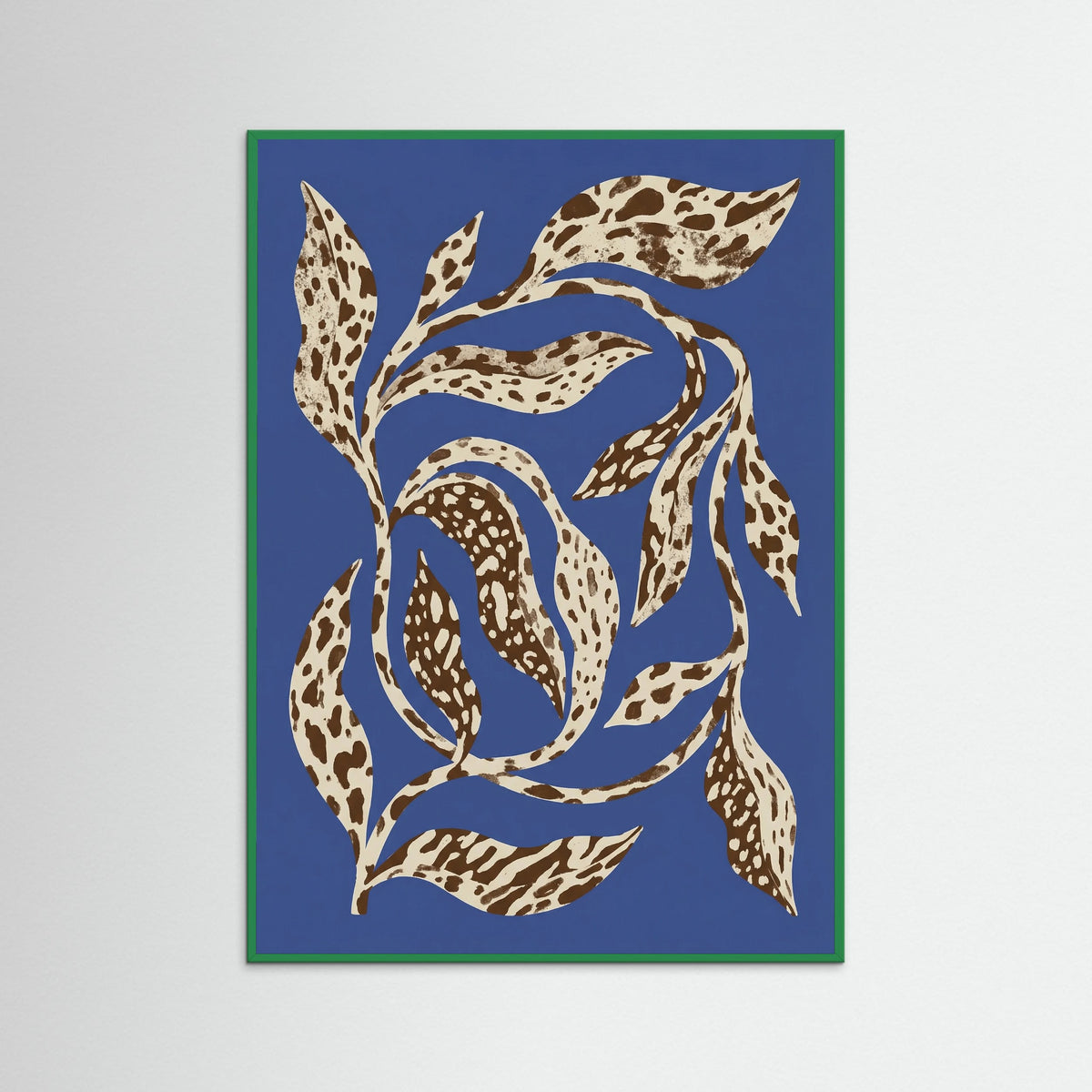 Green Wood Organic Indigo Shapes