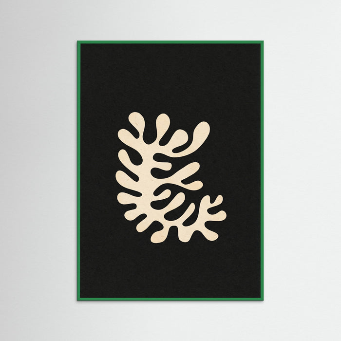 Green Wood Organic Silhouette