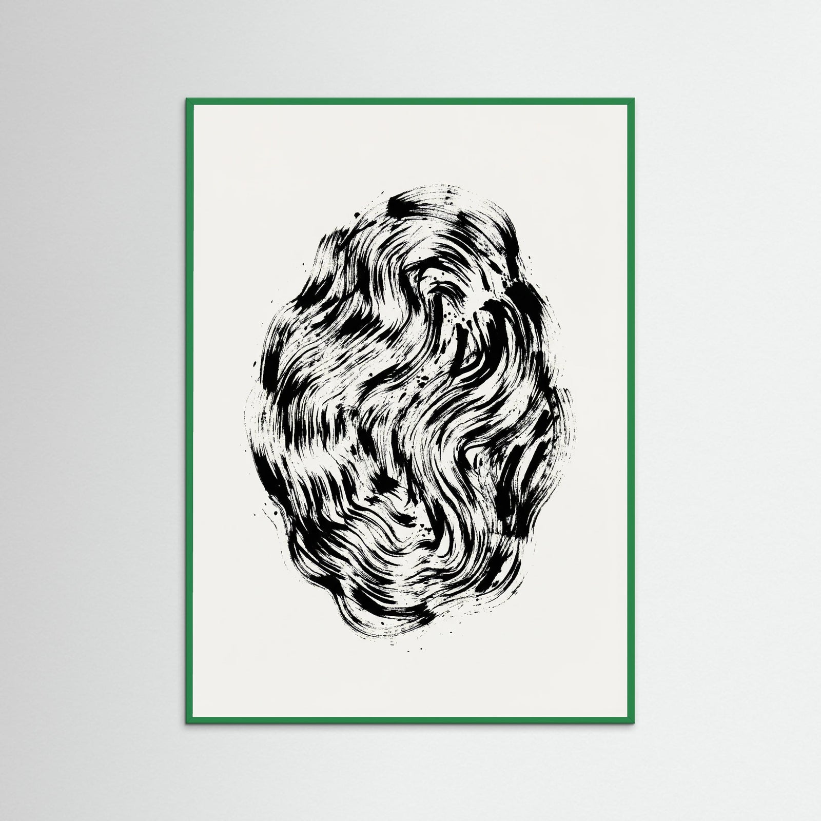 Green Wood Organic Strokes