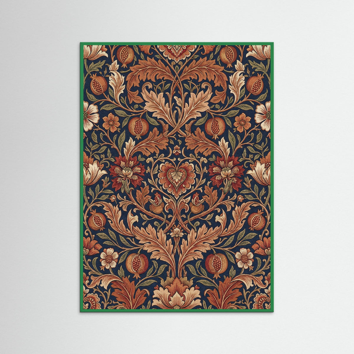 Green Wood Ornate Foliage