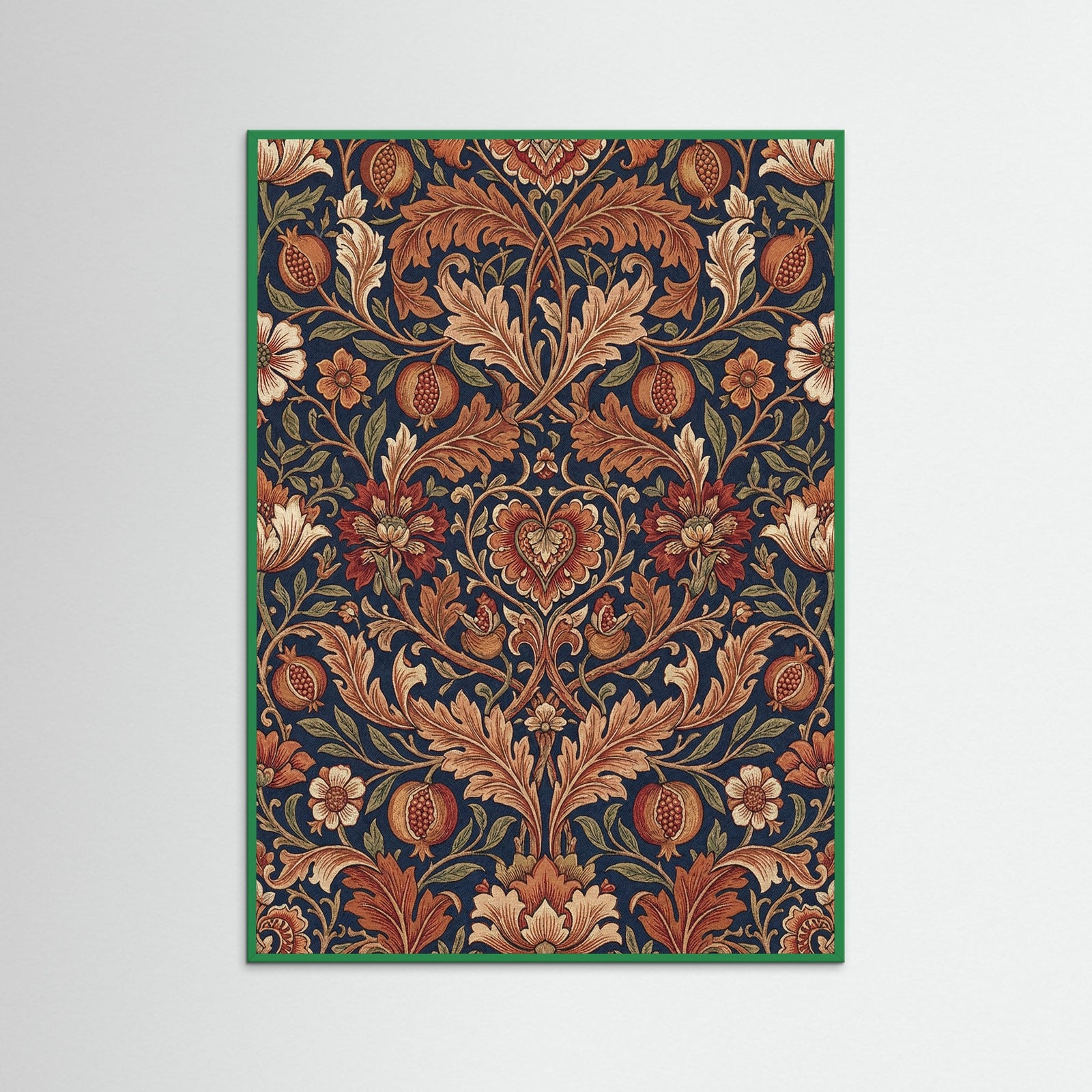 Green Wood Ornate Foliage