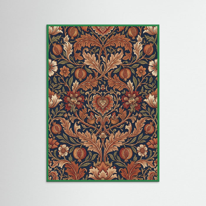 Green Wood Ornate Foliage