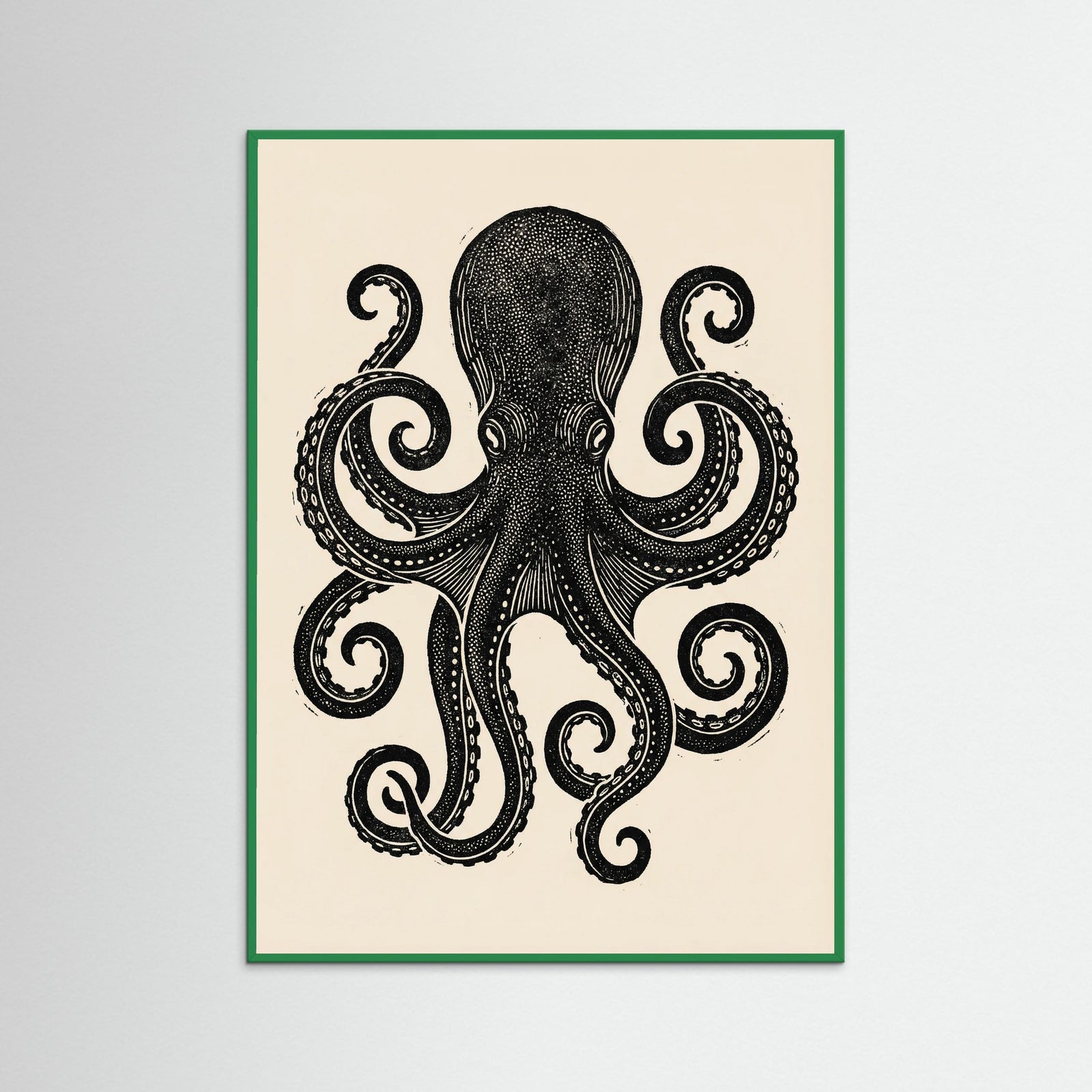 Green Wood Paired River Fish