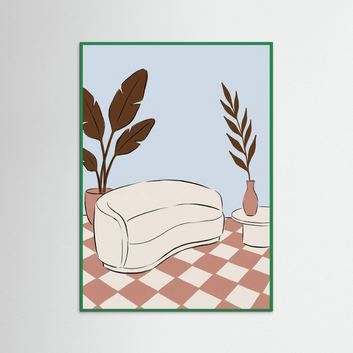 Green Wood Pale Serenity