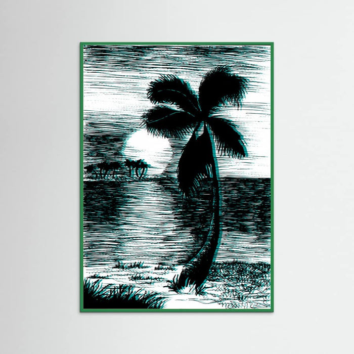 Palm5 Poster – poster and art print