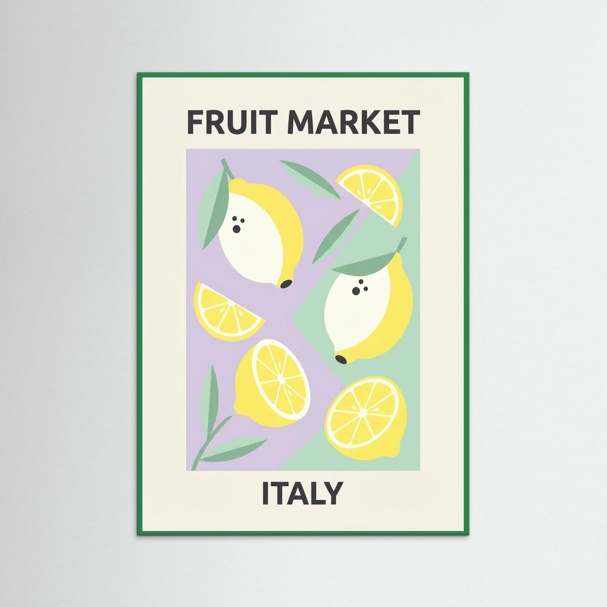 Green Wood Paris Daisies