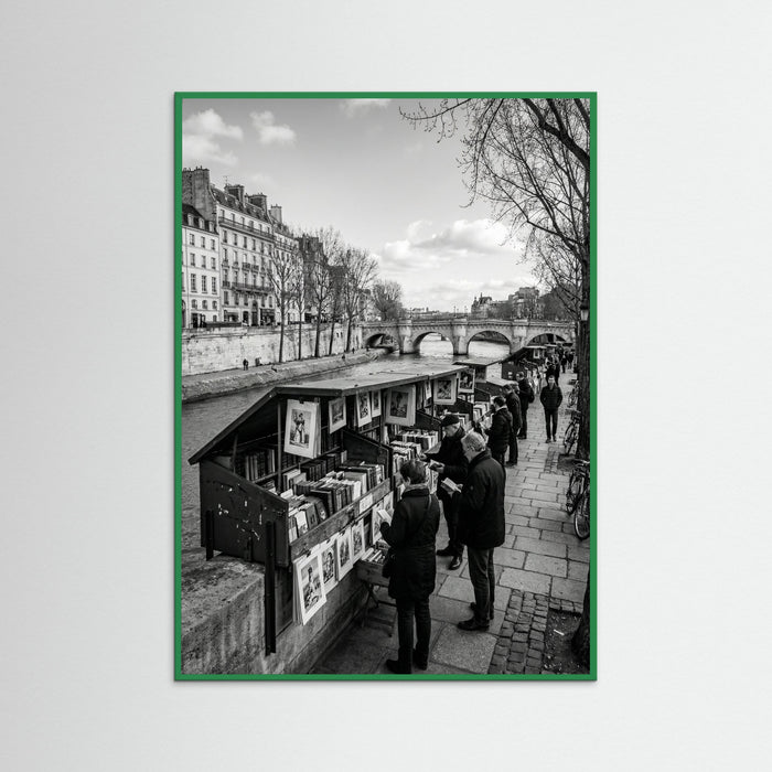 Green Wood Parisian Cafe Corner