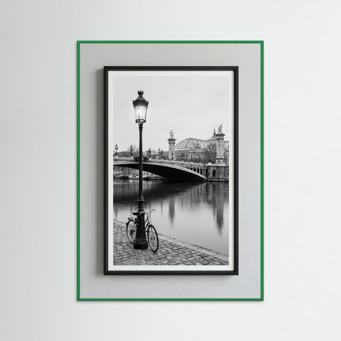 Green Wood Parisian Corner