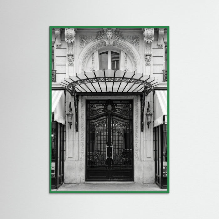 Green Wood Parisian Elegance