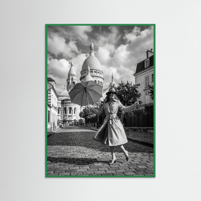 Green Wood Parisian Whimsy