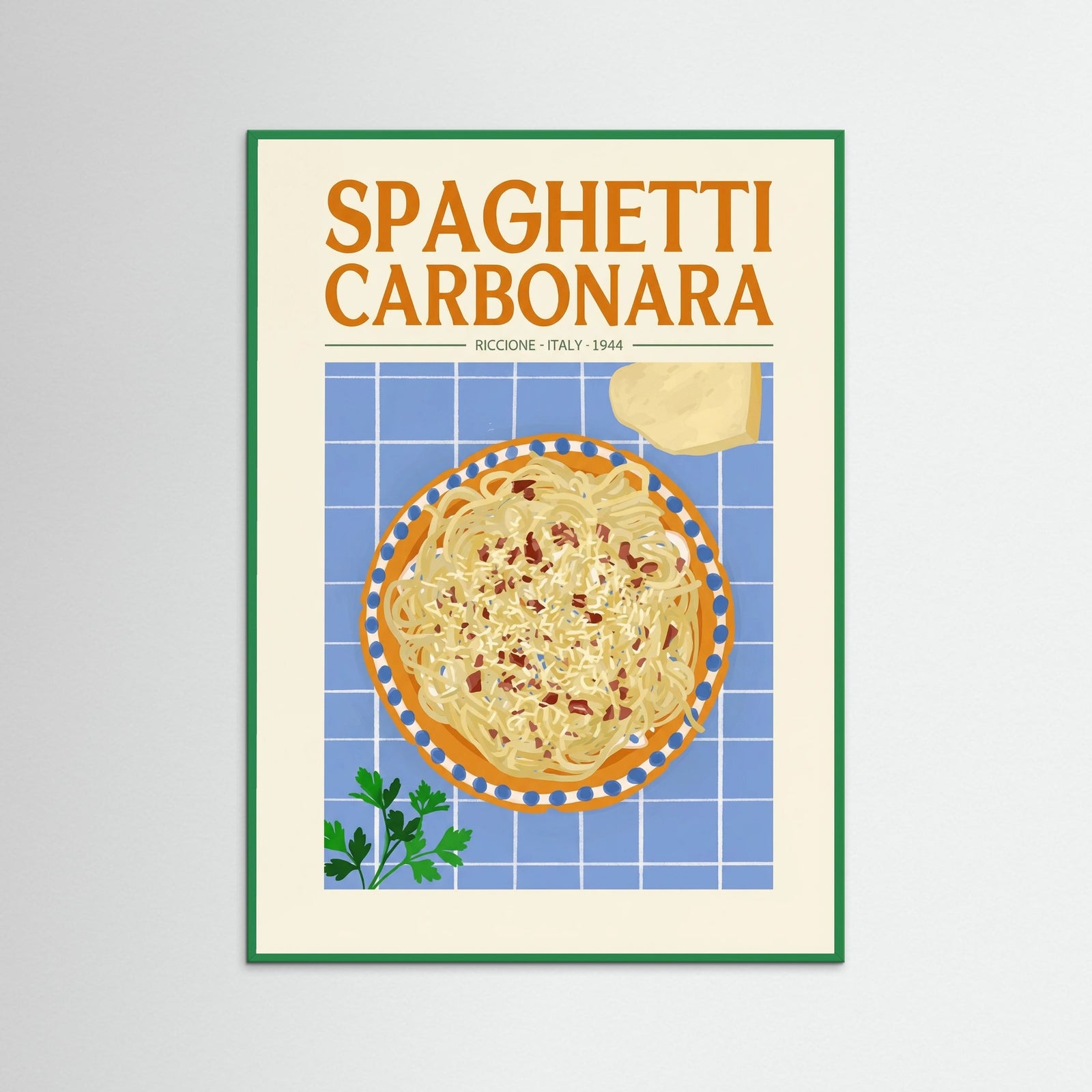 Green Wood Pasta Carbonara Classic