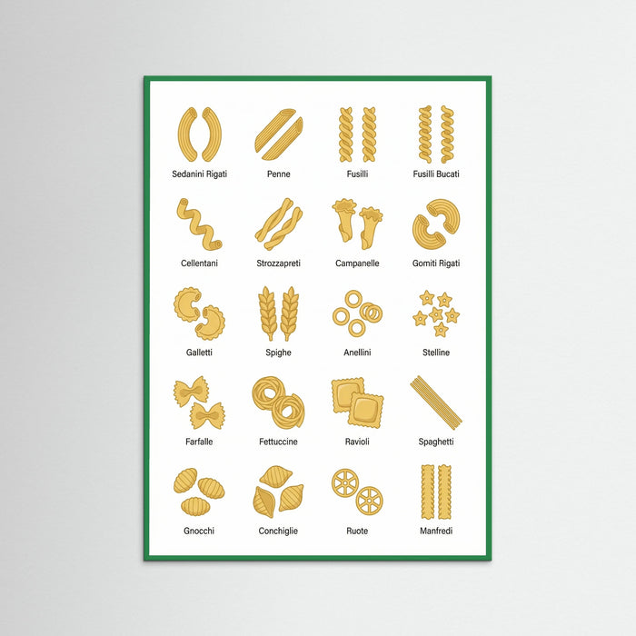 Green Wood Pasta Varieties Guide