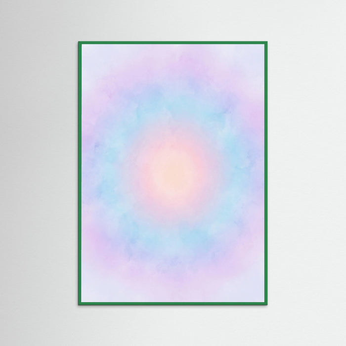 Green Wood Pastel Gradient Dream