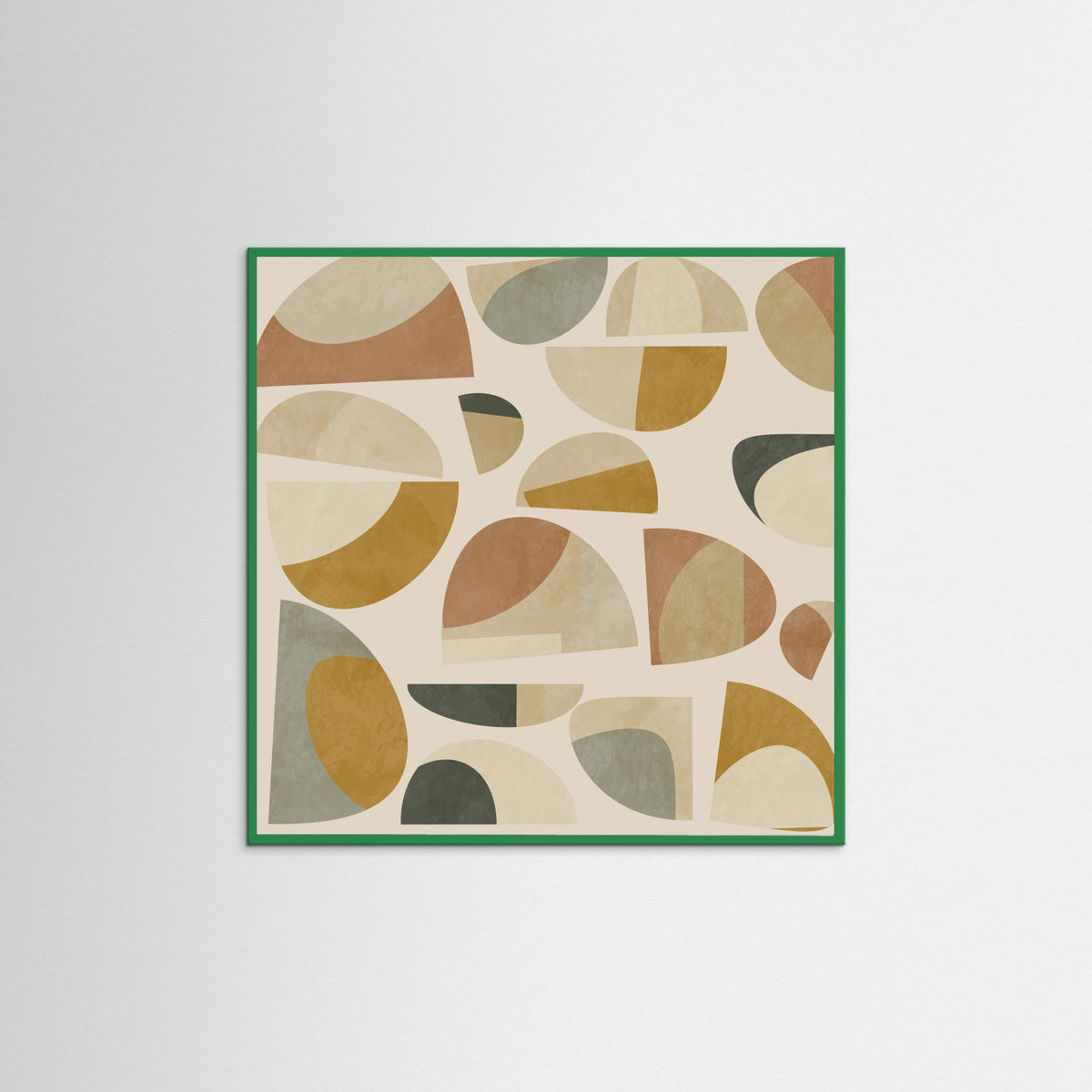 Green Wood Pattern3 Mid Earth 1 Kopie Poster