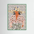 Green Wood Patternplayno.14 Poster
