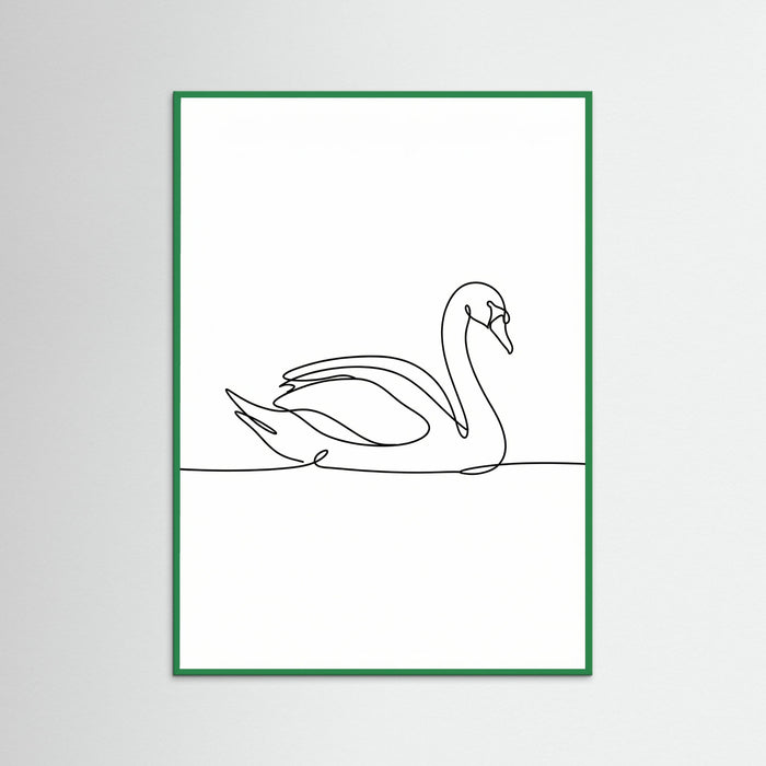 Green Wood Peaceful Dove Line