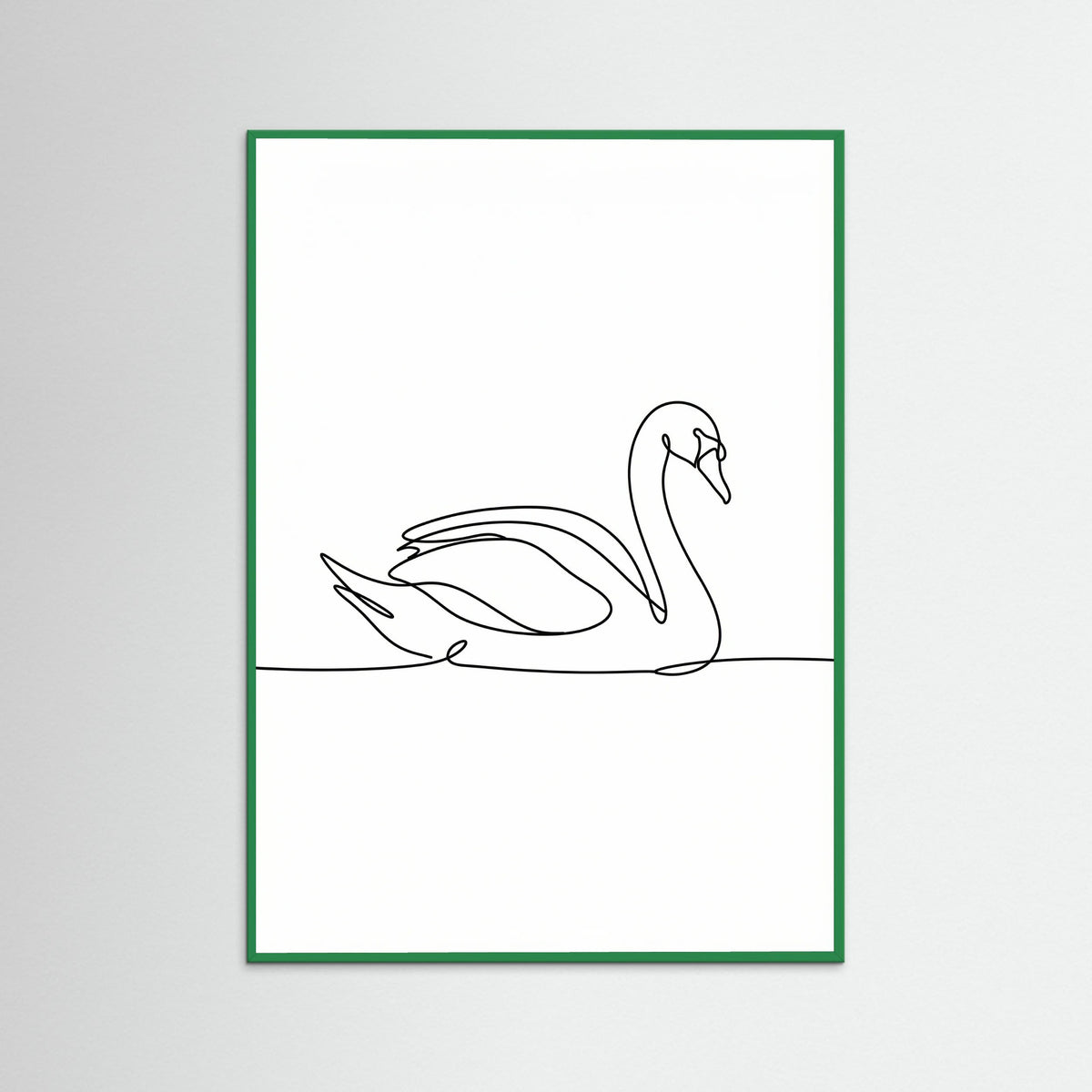 Green Wood Peaceful Dove Line