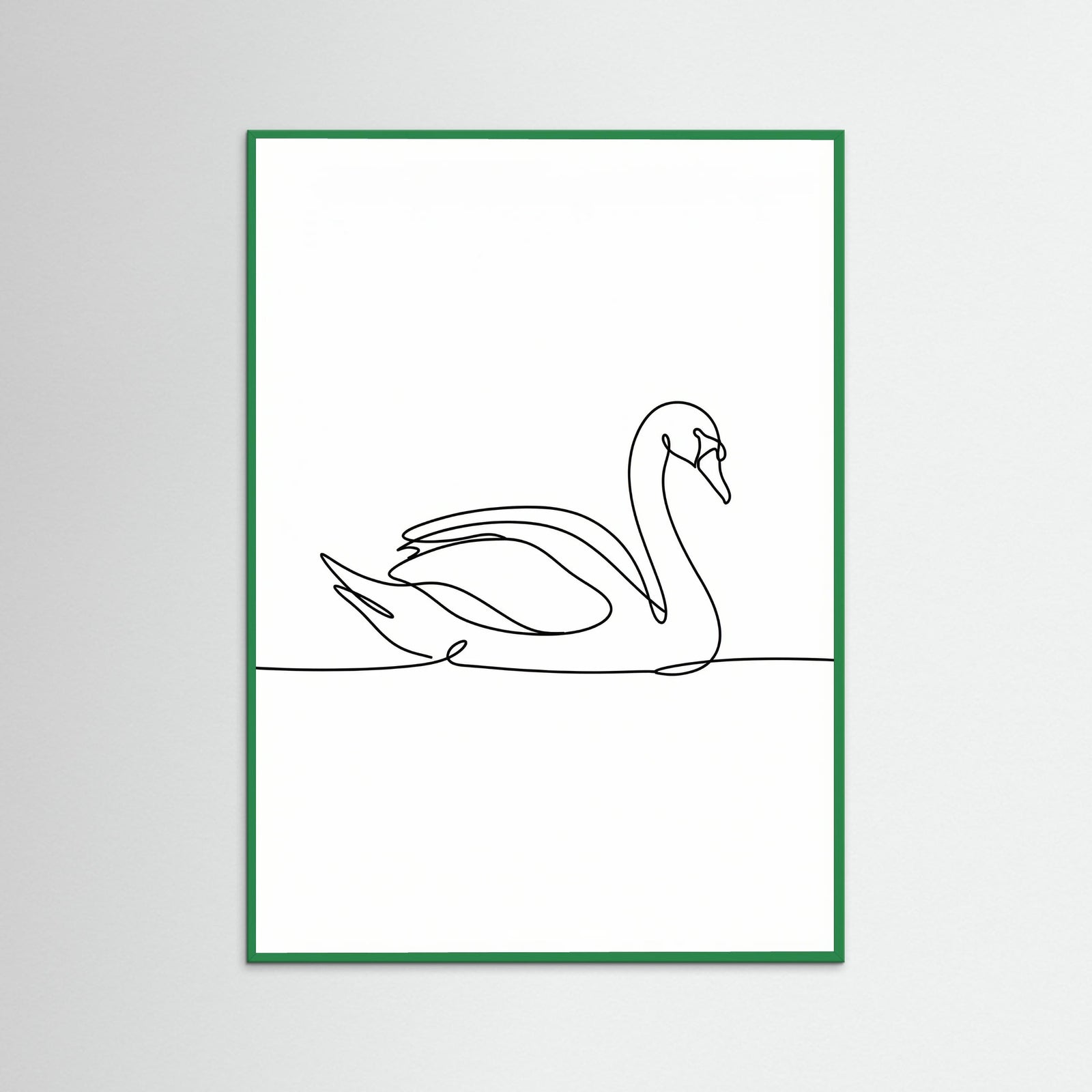 Green Wood Peaceful Dove Line