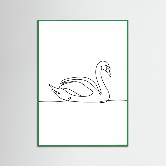 Green Wood Peaceful Dove Line