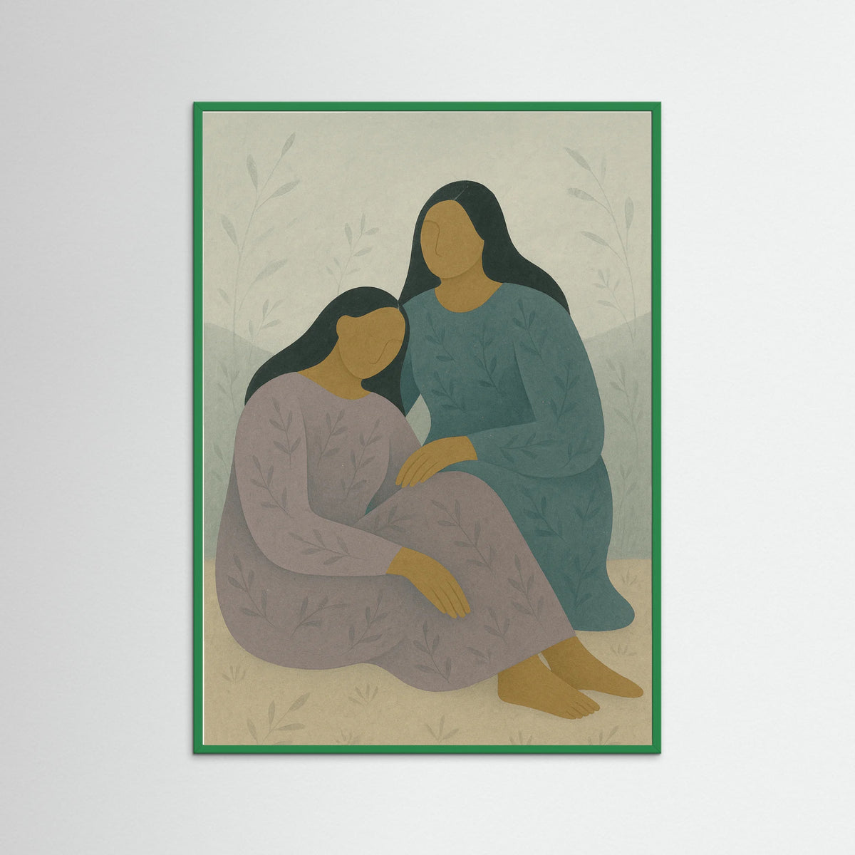 Green Wood Peaceful Harmony