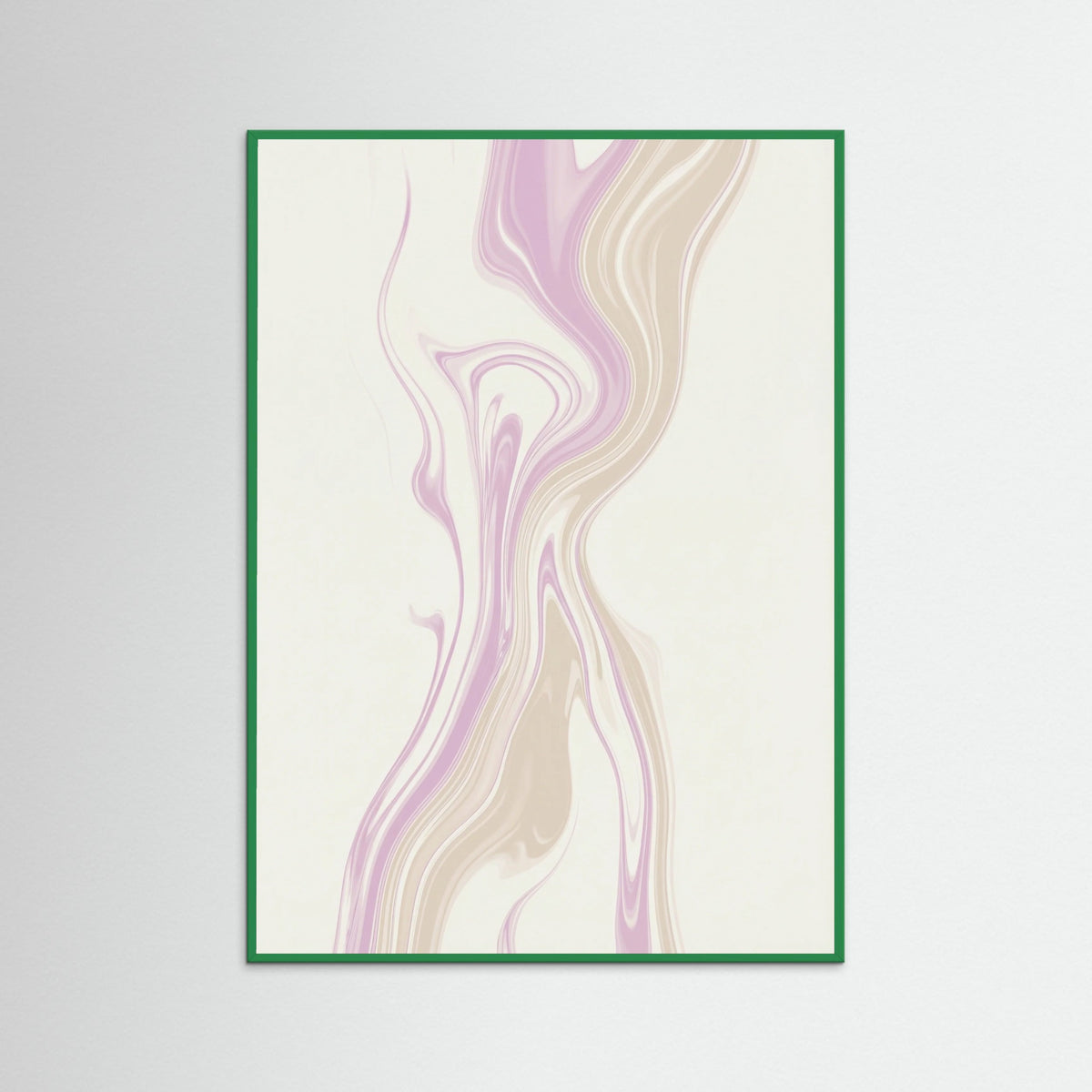 Green Wood Peaceful Marbling