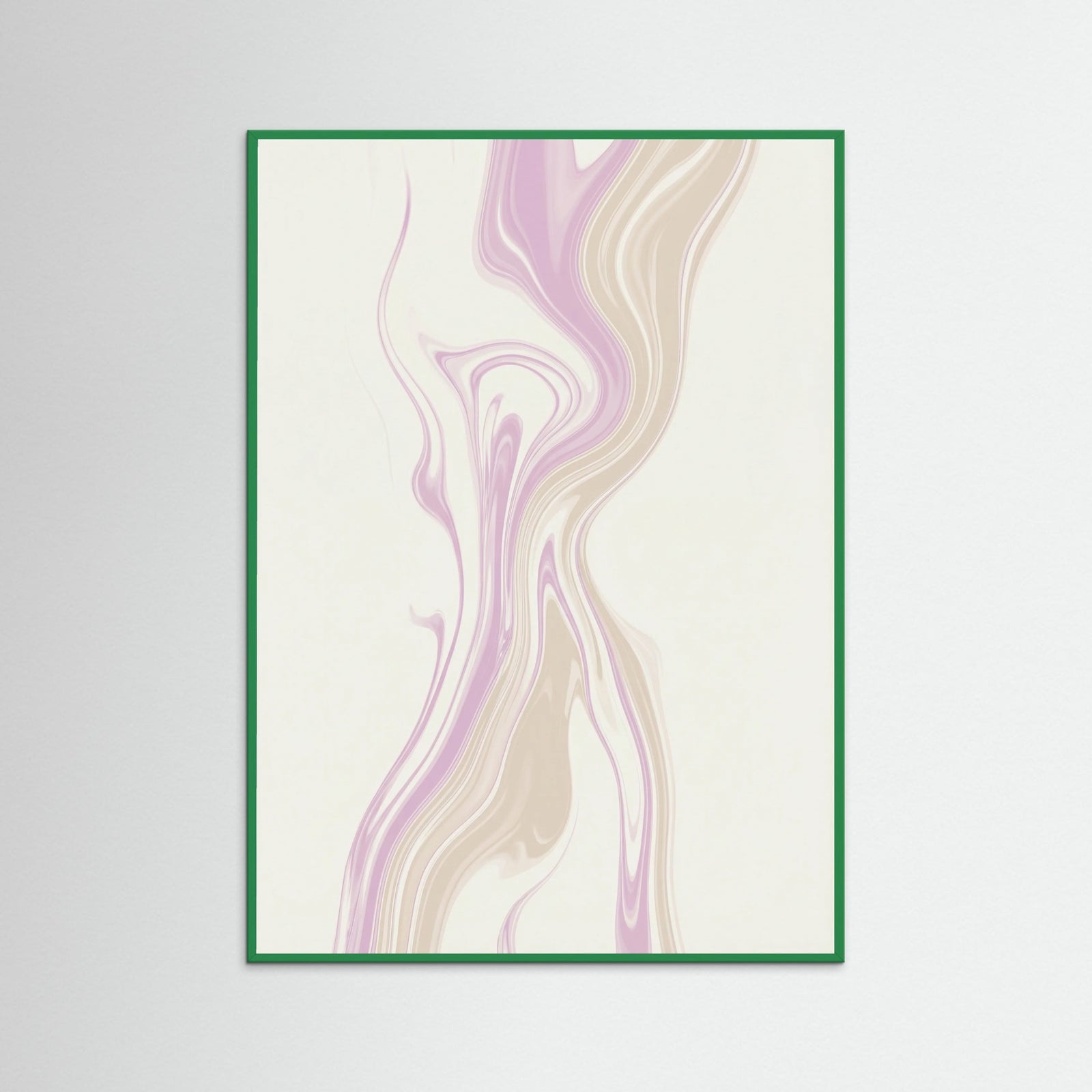 Green Wood Peaceful Marbling