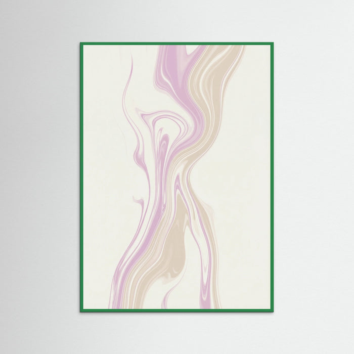 Green Wood Peaceful Marbling