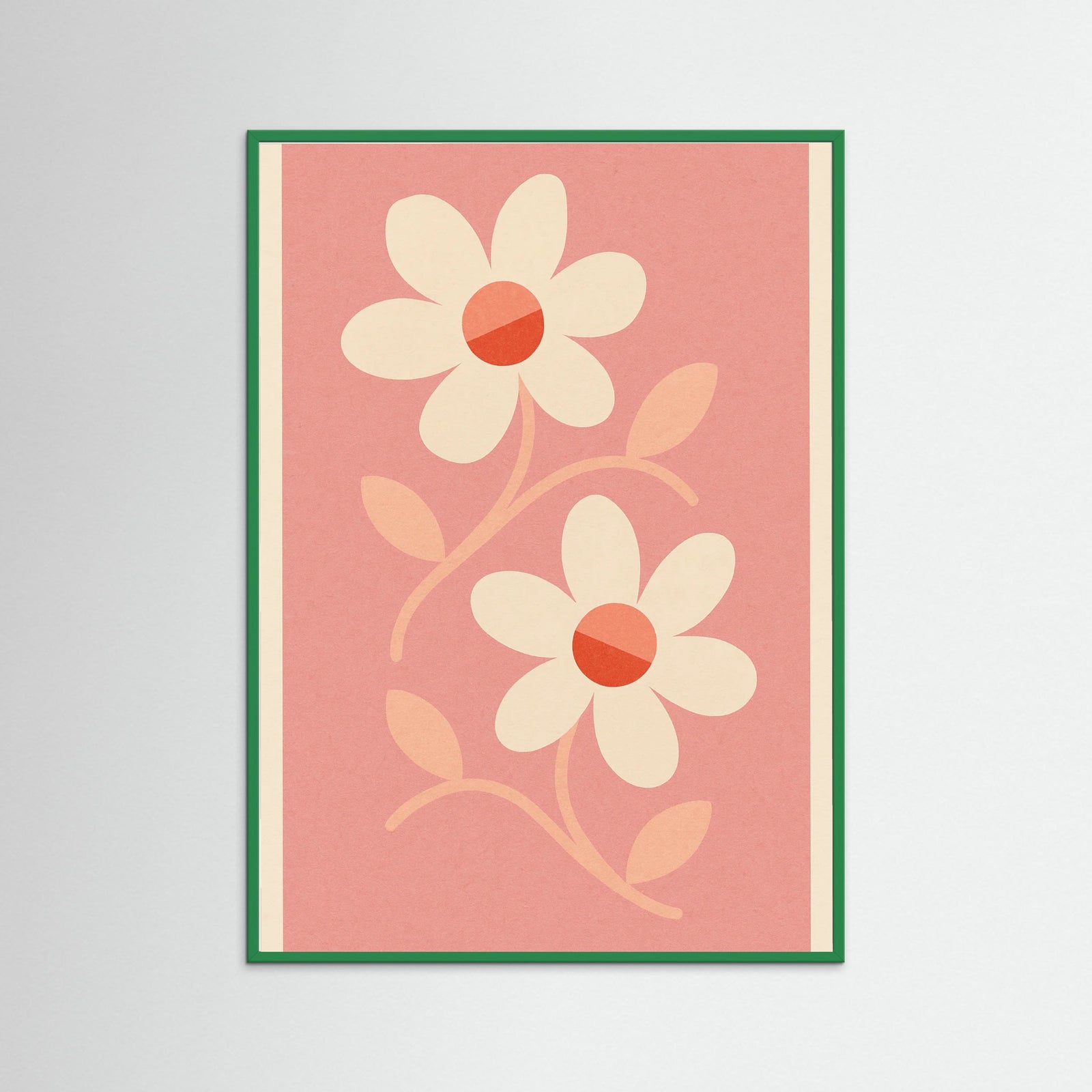 Green Wood Petal Dreamscape