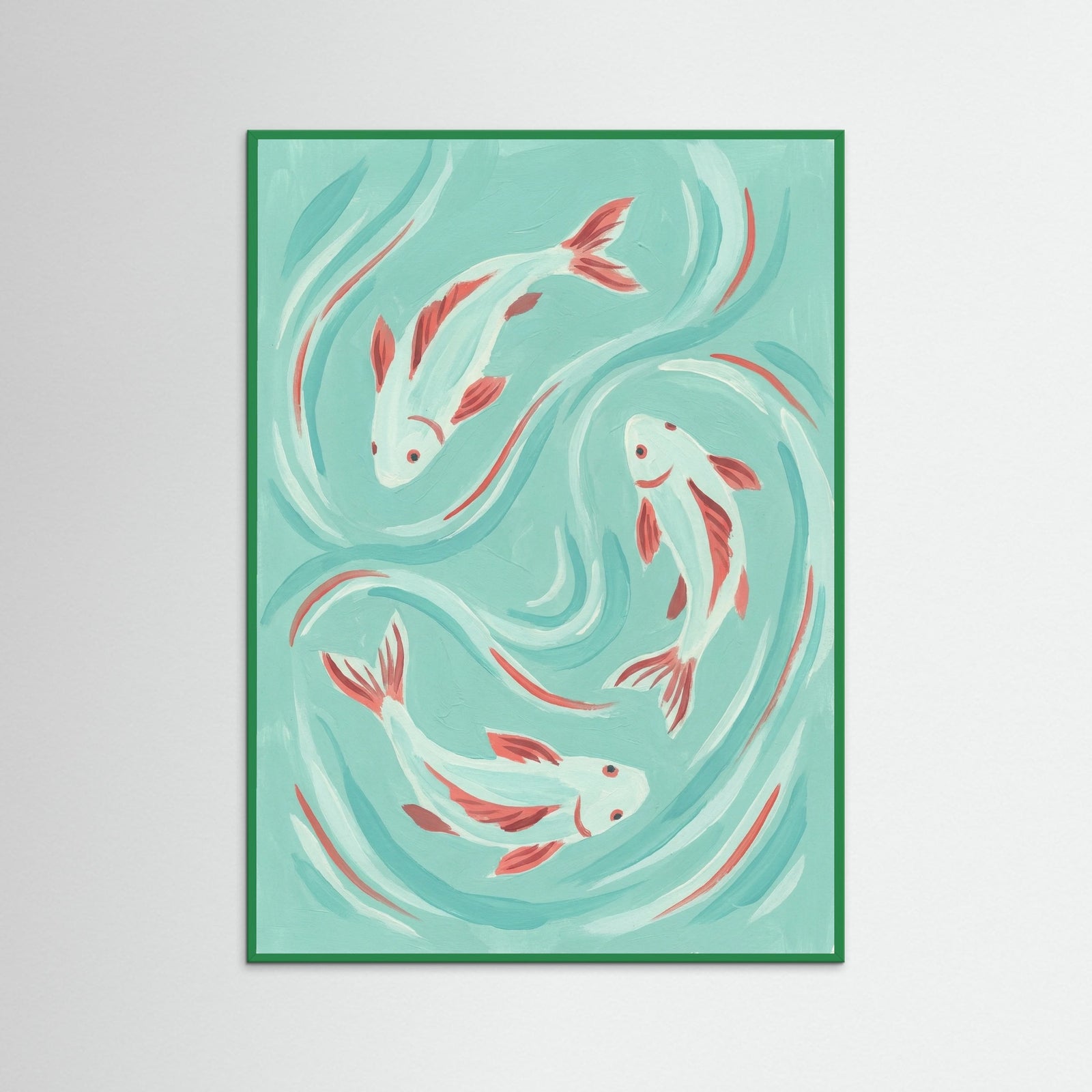 Green Wood Pink Ascent