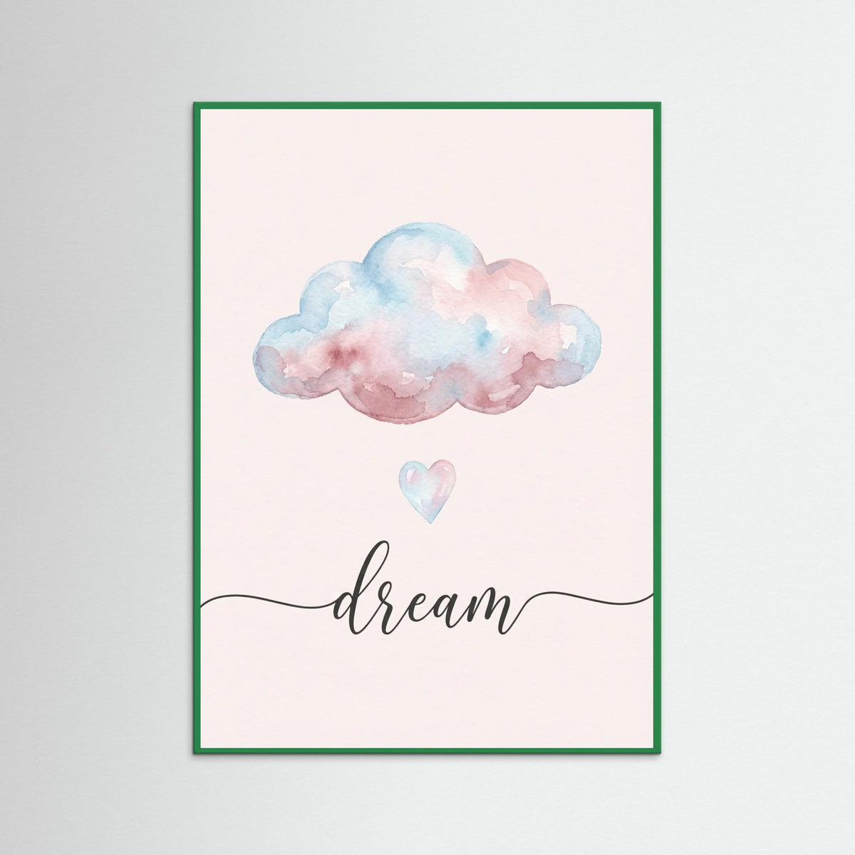 Green Wood Pink Kindness