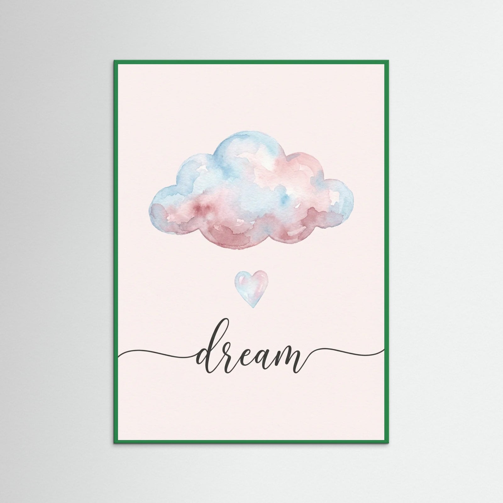 Green Wood Pink Kindness