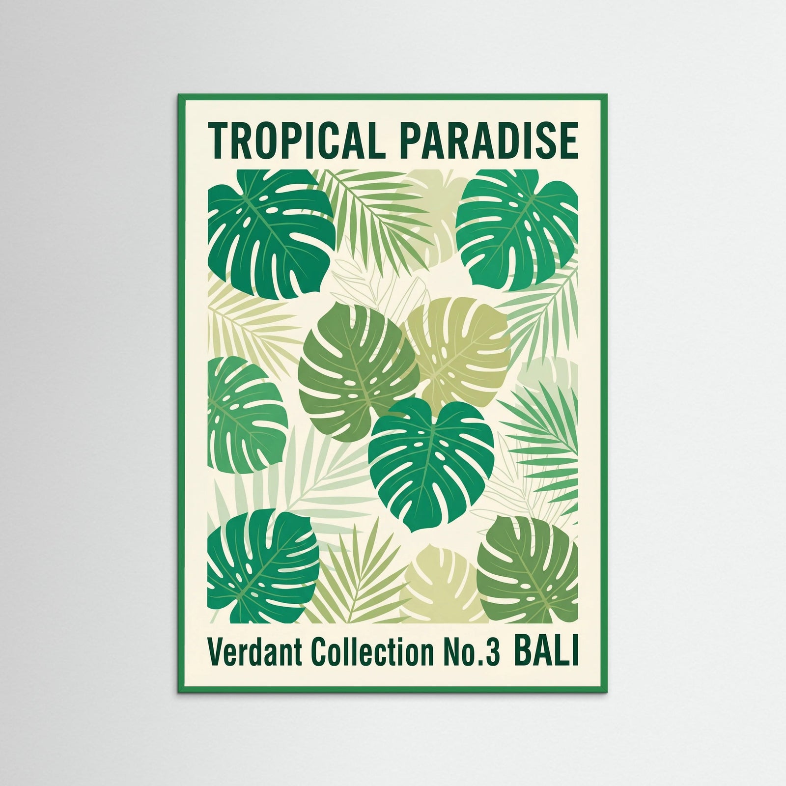 Green Wood Pink Leaf Market