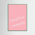 Pink Long Live Cowgirls Poster – plakat og kunsttryk