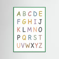 Green Wood Playful Number Chart