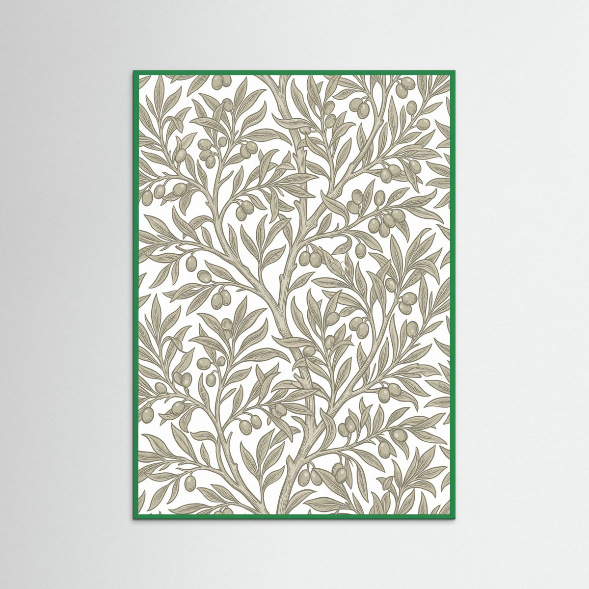 Green Wood Pomegranate Vines