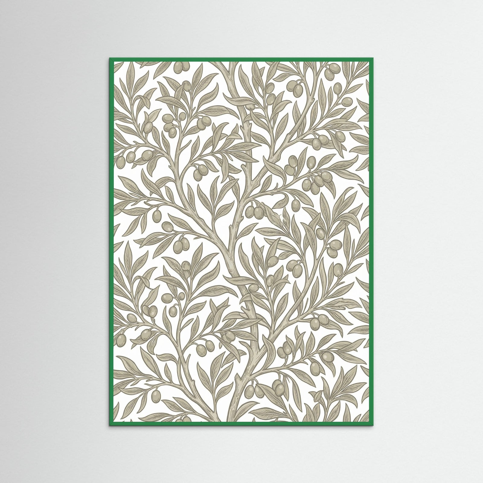 Green Wood Pomegranate Vines