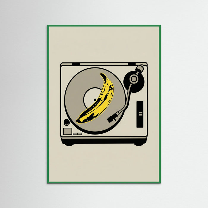 Green Wood Pop Art Icon