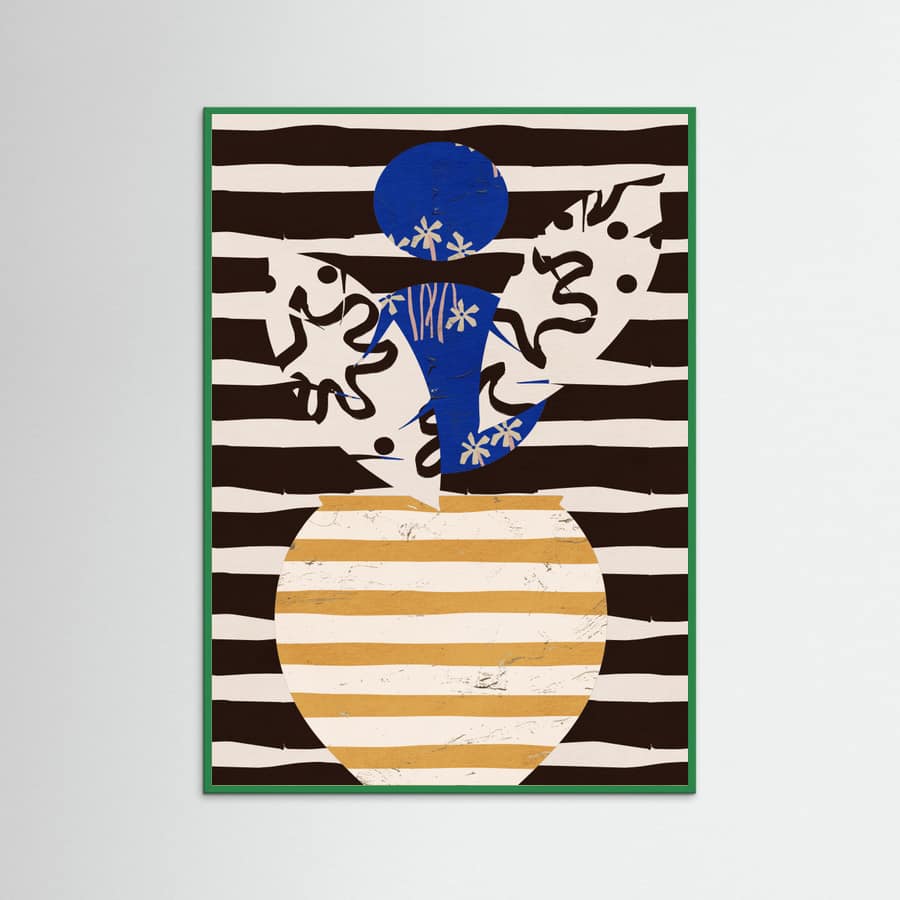 Green Wood Potterypoemno04 Poster