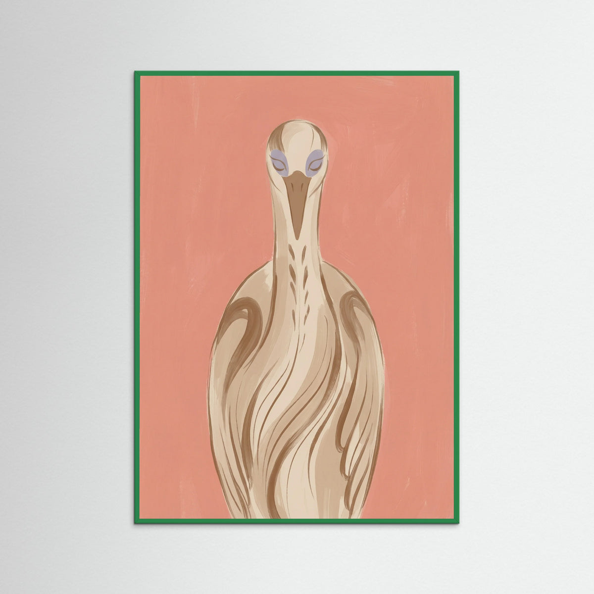 Green Wood Primal Gaze