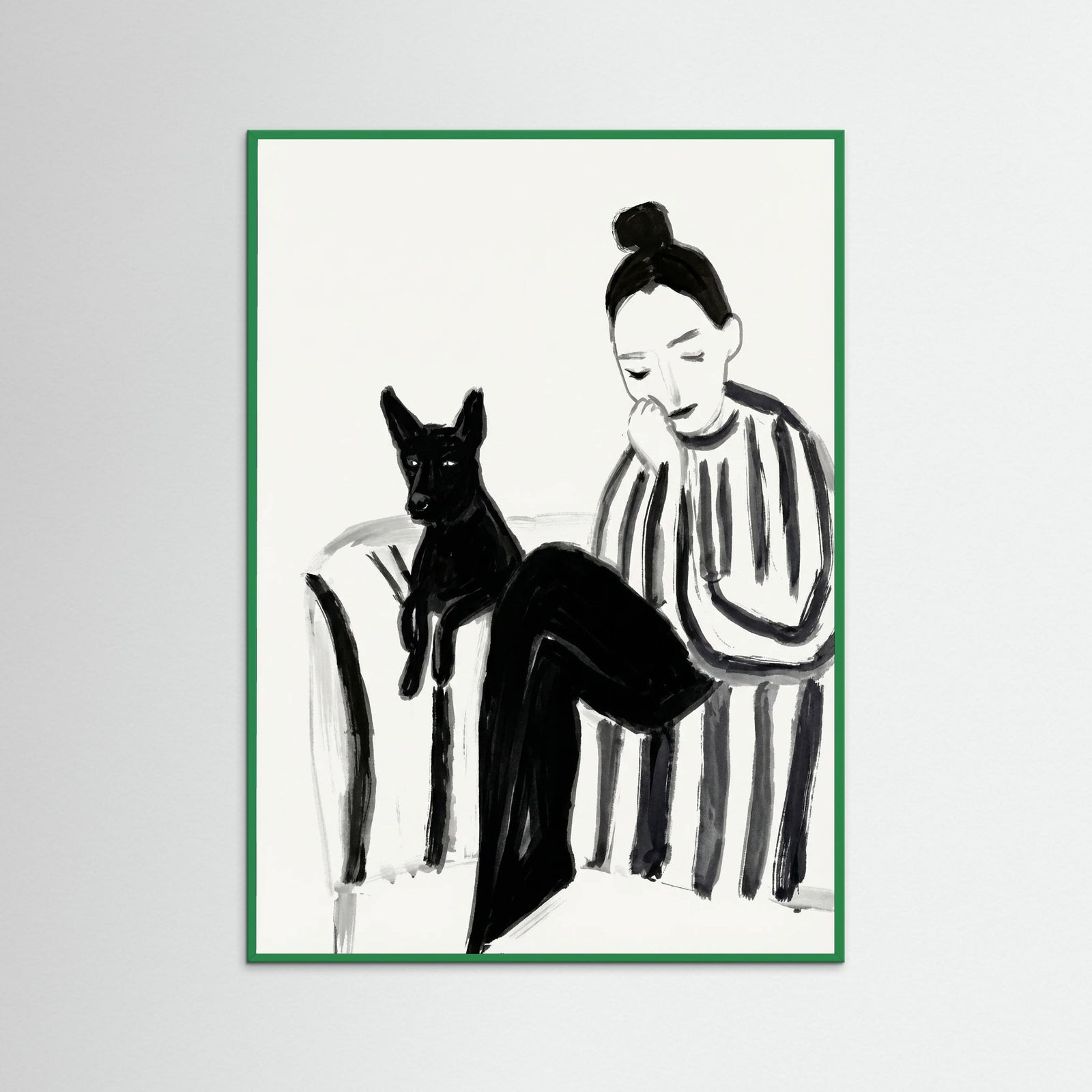 Green Wood Quiet Companionship