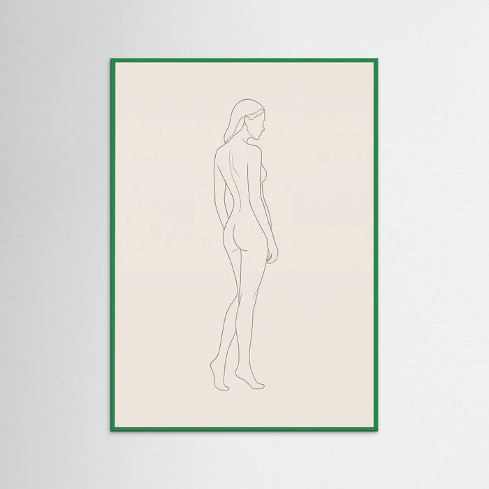 Green Wood Quiet Contemplation Beige
