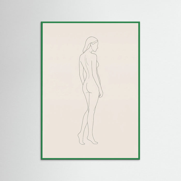 Green Wood Quiet Contemplation Beige