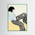Green Wood Quiet Contemplation Beige