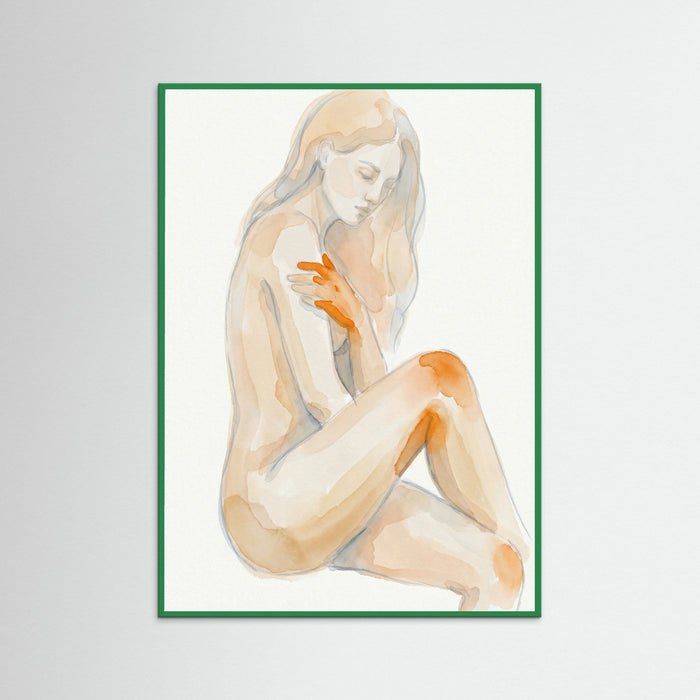 Green Wood Quiet Contemplation Beige