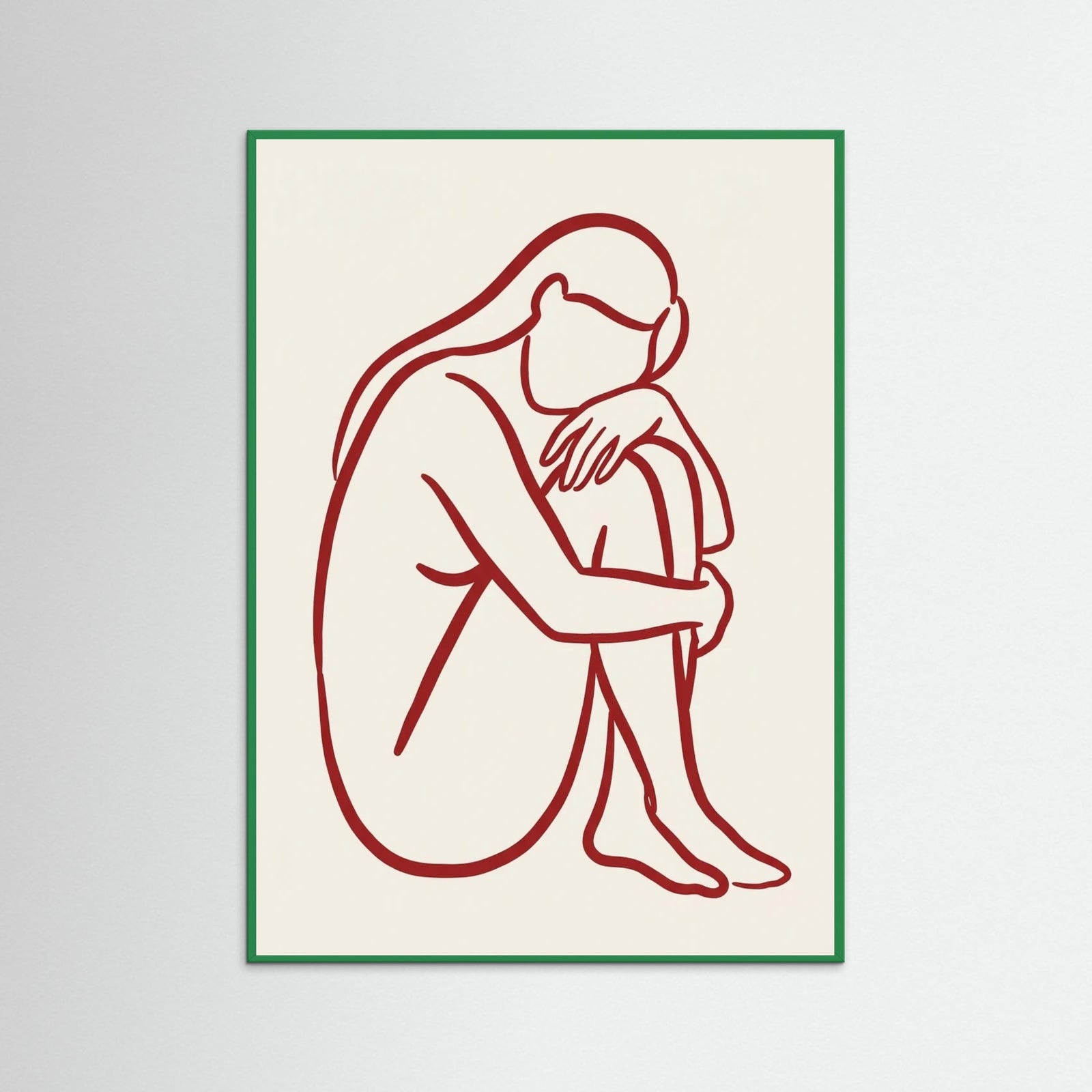 Green Wood Quiet Contemplation