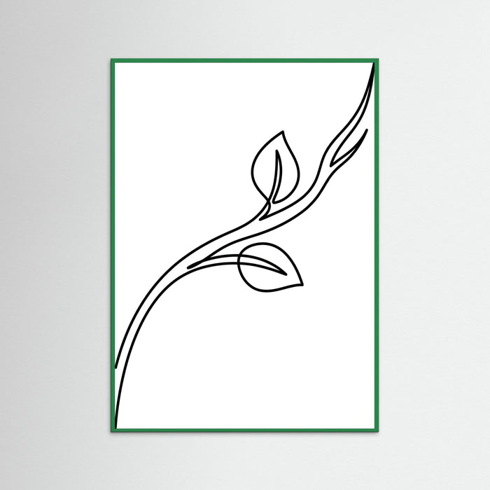 Green Wood Quiet Contours