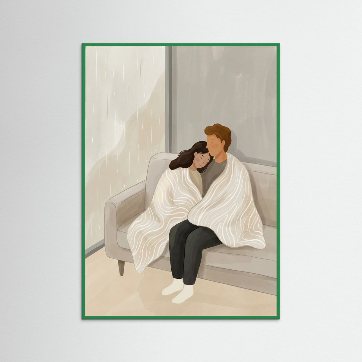 Green Wood Quiet Embrace Beige