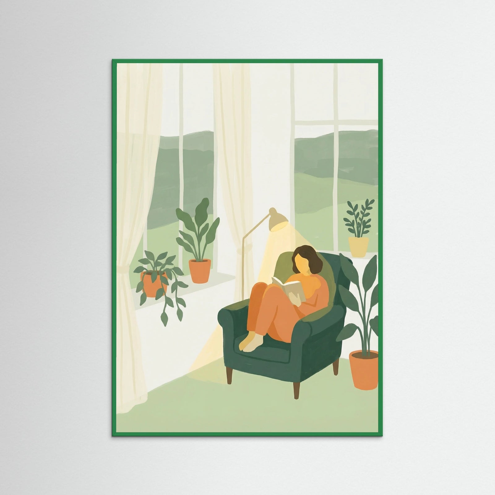 Green Wood Quiet Embrace